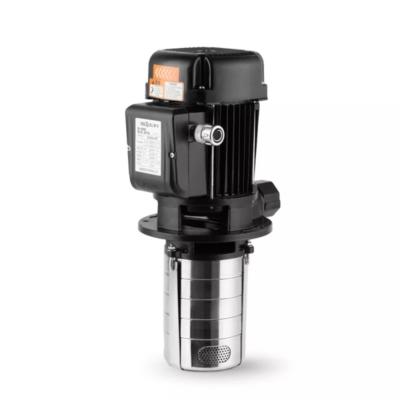 مضخة كهربائية عالية الضغط من Risefull للاستخدام التجاري، معدل التدفق 4M³/h غاطس من الفولاذ المقاوم للصدأ عمودي متعدد المراحل