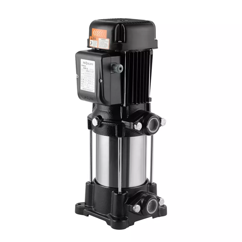 مضخة طرد مركزي عمودية متعددة المراحل من الفولاذ المقاوم للصدأ